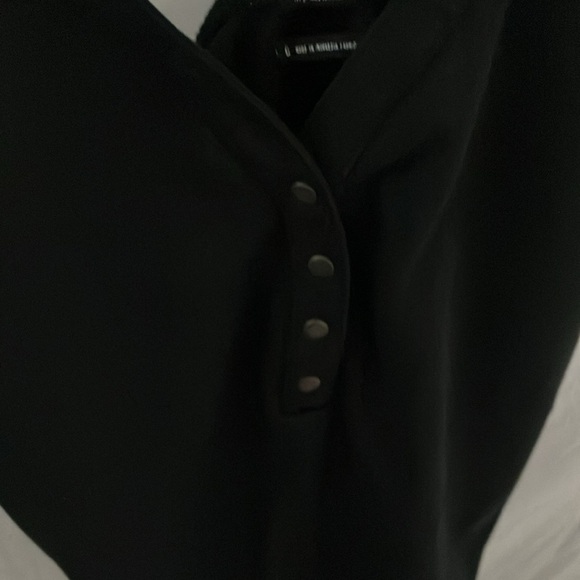 Urban Outfitters- out from Under~ black with front snaps- Bodysuit- size L - Picture 4 of 10